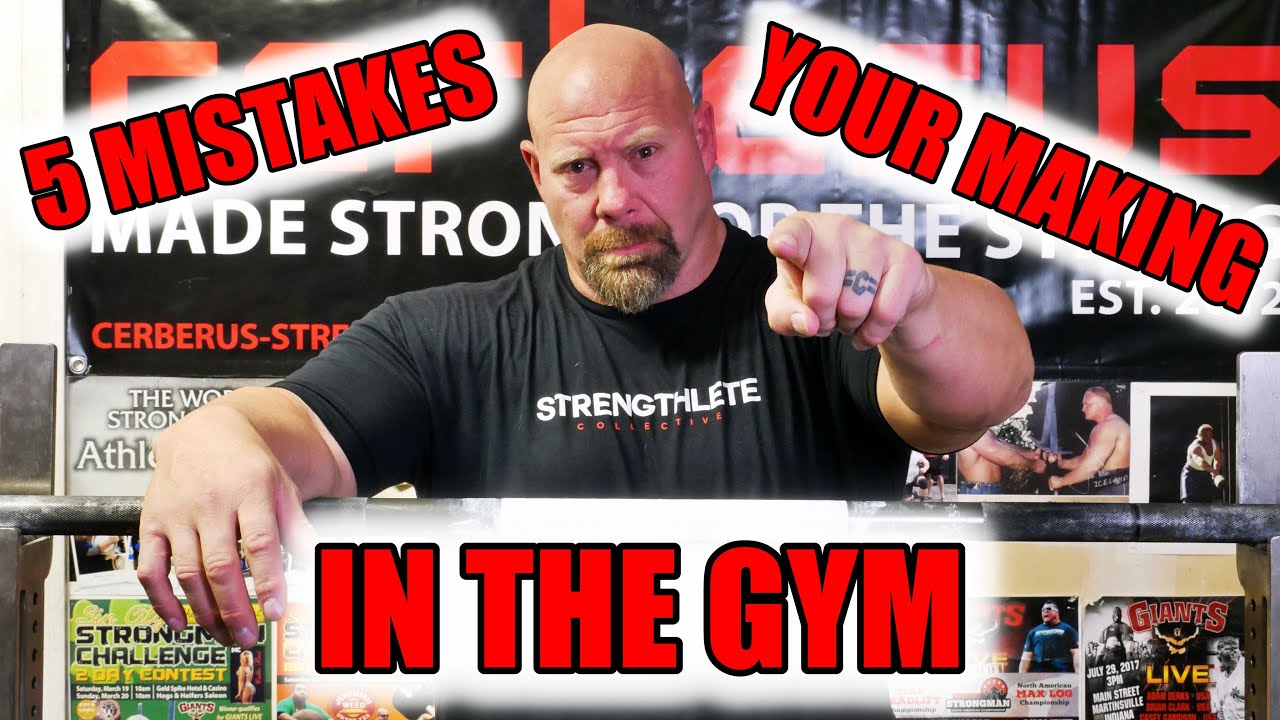 TOP 5 MISTAKES YOU MAKE WHEN YOU WORKOUT