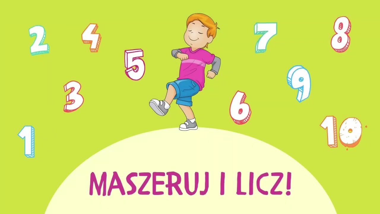 MASZERUJ I LICZ! - ćwiczenie W PODSKOKACH | ŻŁOBEK, PRZEDSZKOLE
