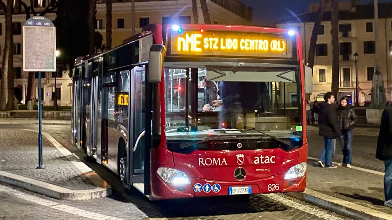 A bordo dei nuovissimi Mercedes Citaro C2 Hybrid - ATAC 835 - OM936LA €6 + ZF