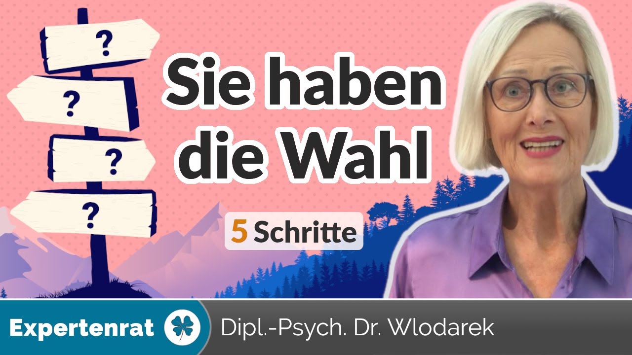 Wählen Sie Ihren Weg! – 5 Schritte für mehr Handlungsfreiheit und gegen äußeren Druck!