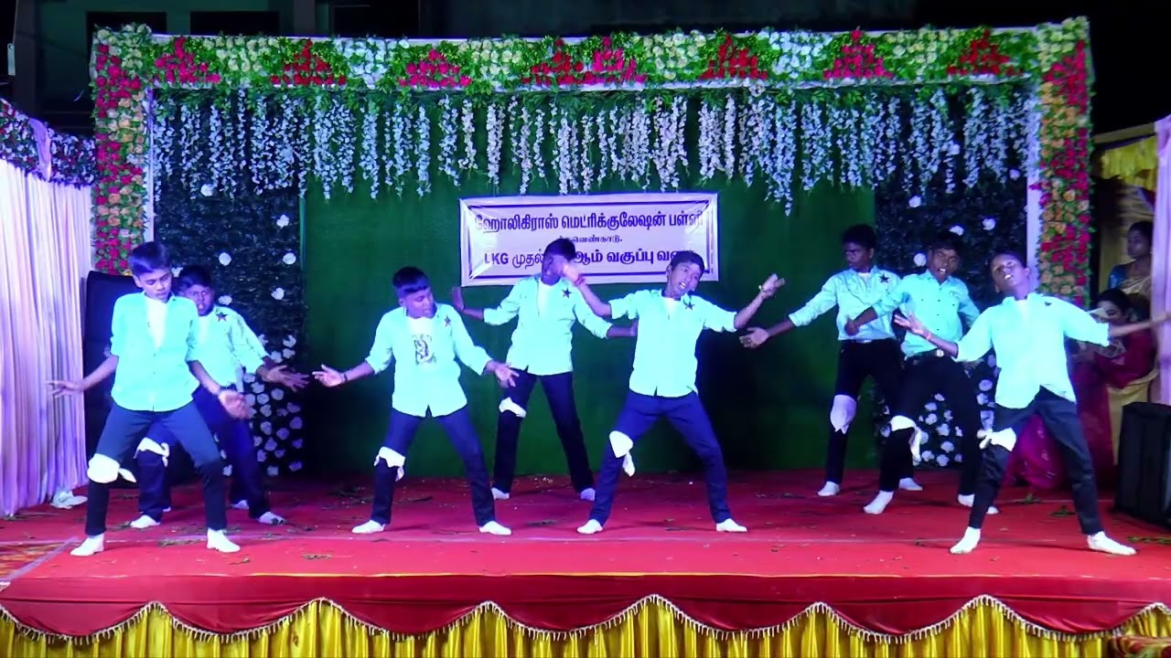 VI & VII STD BOYS - MADURA PALAPALAKKUTHU SONG DANCE PERFORMANCE