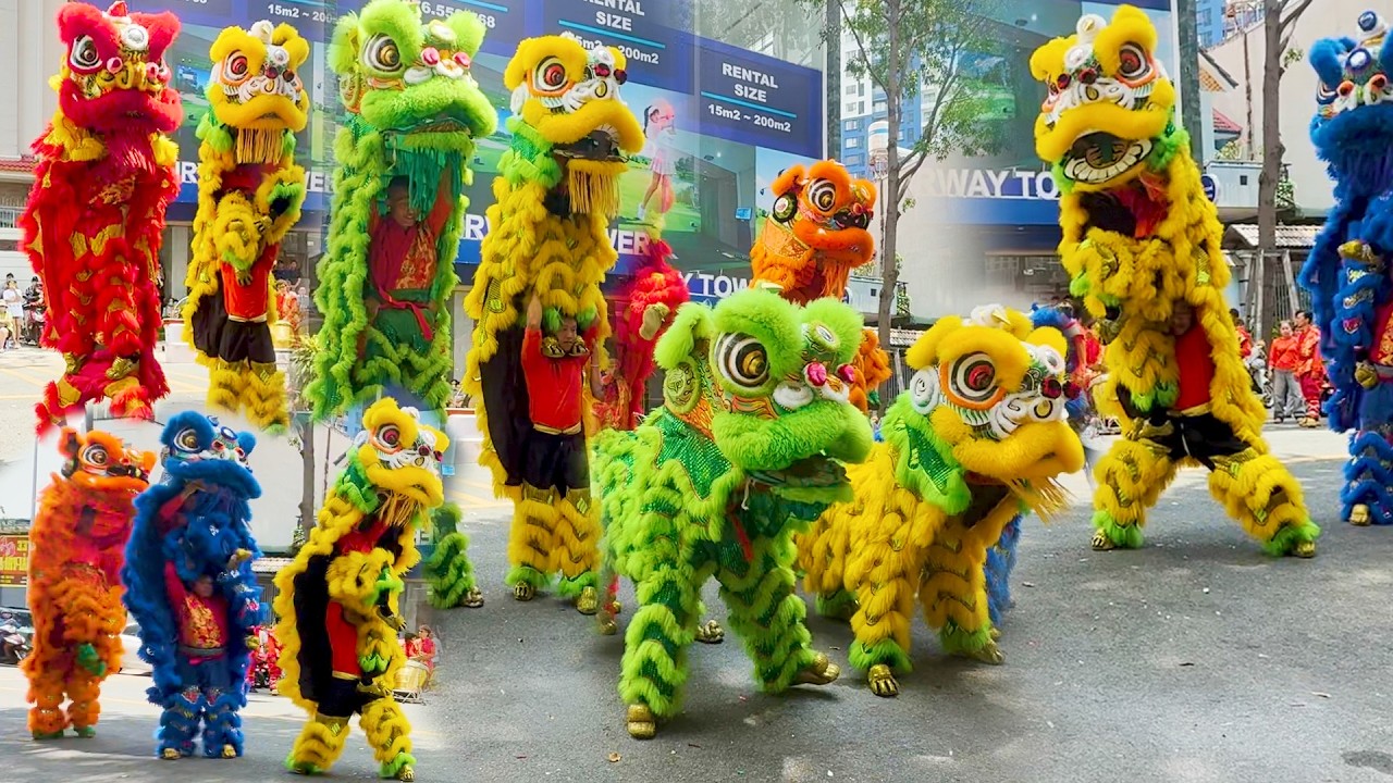 M&uacute;a L&acirc;n 2026 LSR Nhơn Nghĩa Đường biểu diễn L&acirc;n Sư Rồng dịp Lễ Hội Rằm Th&aacute;ng Gi&ecirc;ng B&igrave;nh Dương