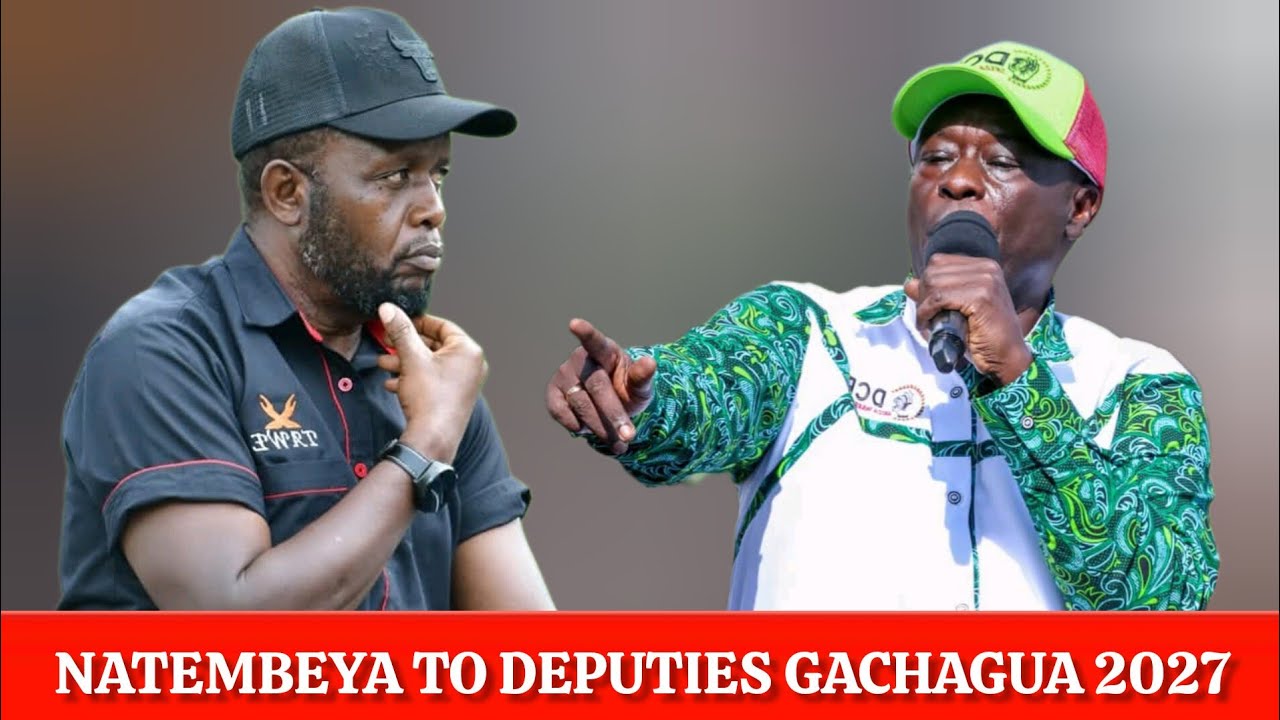 BREAKING: George Natembeya Agrees to Be Running Mate for Rigathi Gachagua in 2027.