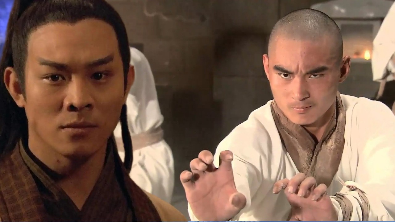 功夫對決，被看不起的小夥竟三拳兩腳打敗少林十八羅漢！#武侠  #drama #movie  #kungfumaster