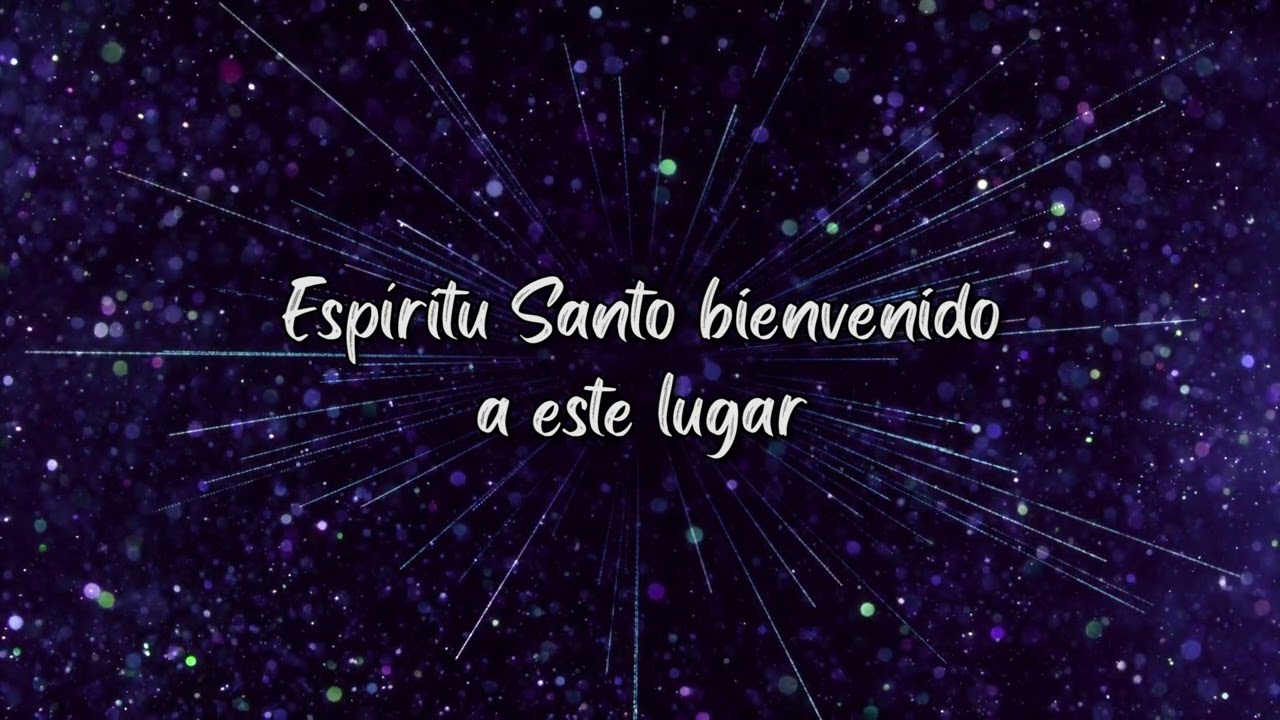 Bienvenido Espíritu Santo PISTA 1 tono mas alto Tono mujer Re# Miel San Marcos ft Marco Barrientos