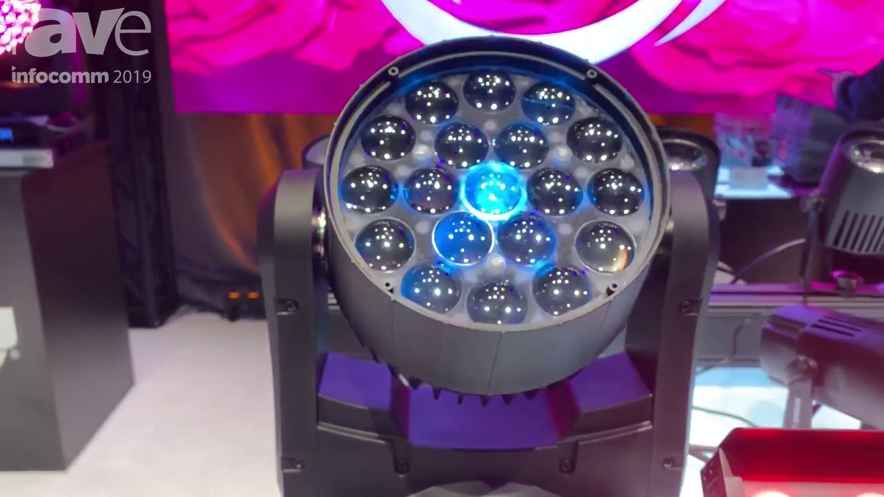 InfoComm 2019: ADJ Demos Vizi Wash Z19 and Z37 Professional Moving Head Wash Fixtures