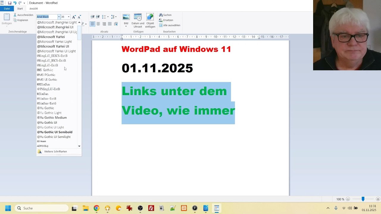 Schreibprogramm WordPad wieder auf Windows 11 ► Anleitung auf Deutsch und Links