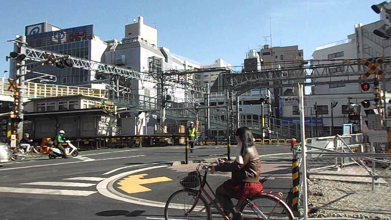 東武スカイツリーライン竹ノ塚駅付近の大踏切（音変更後）