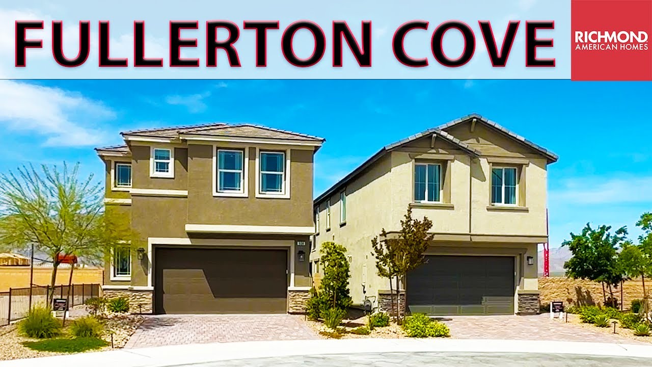 Fullerton Cove by Richmond American Homes in North Las Vegas l Quick Move In Homes in N Las Vegas