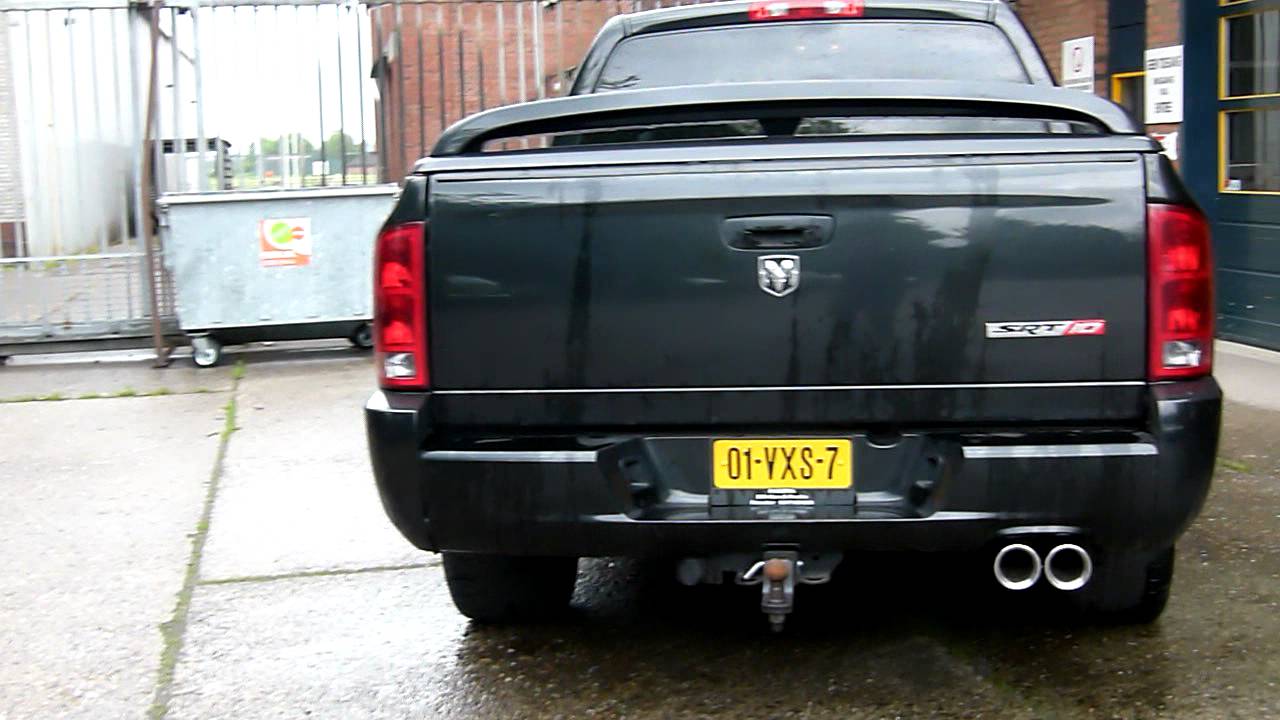 Dodge Ram SRT-10 met maatwerk EPS Uitlaatsysteem -www.uitlaten.com-