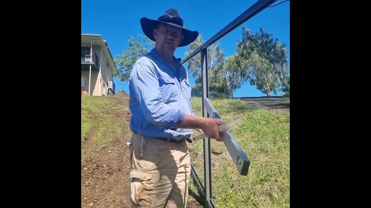 How to Measure & Cut the perfect Rakes on steel Colorbond sheets.