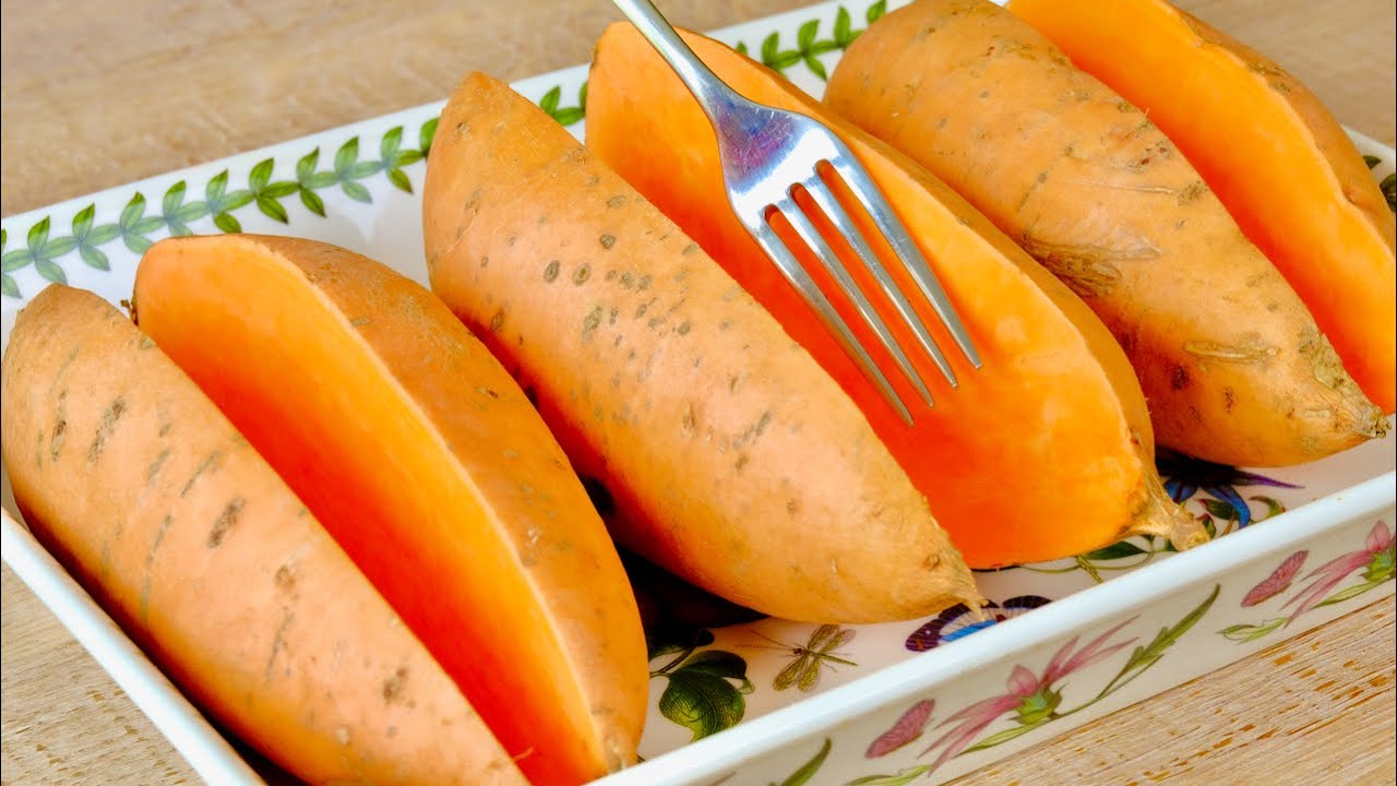 Новый способ как приготовить батат! Невероятно вкусный рецепт сладкого картофеля!