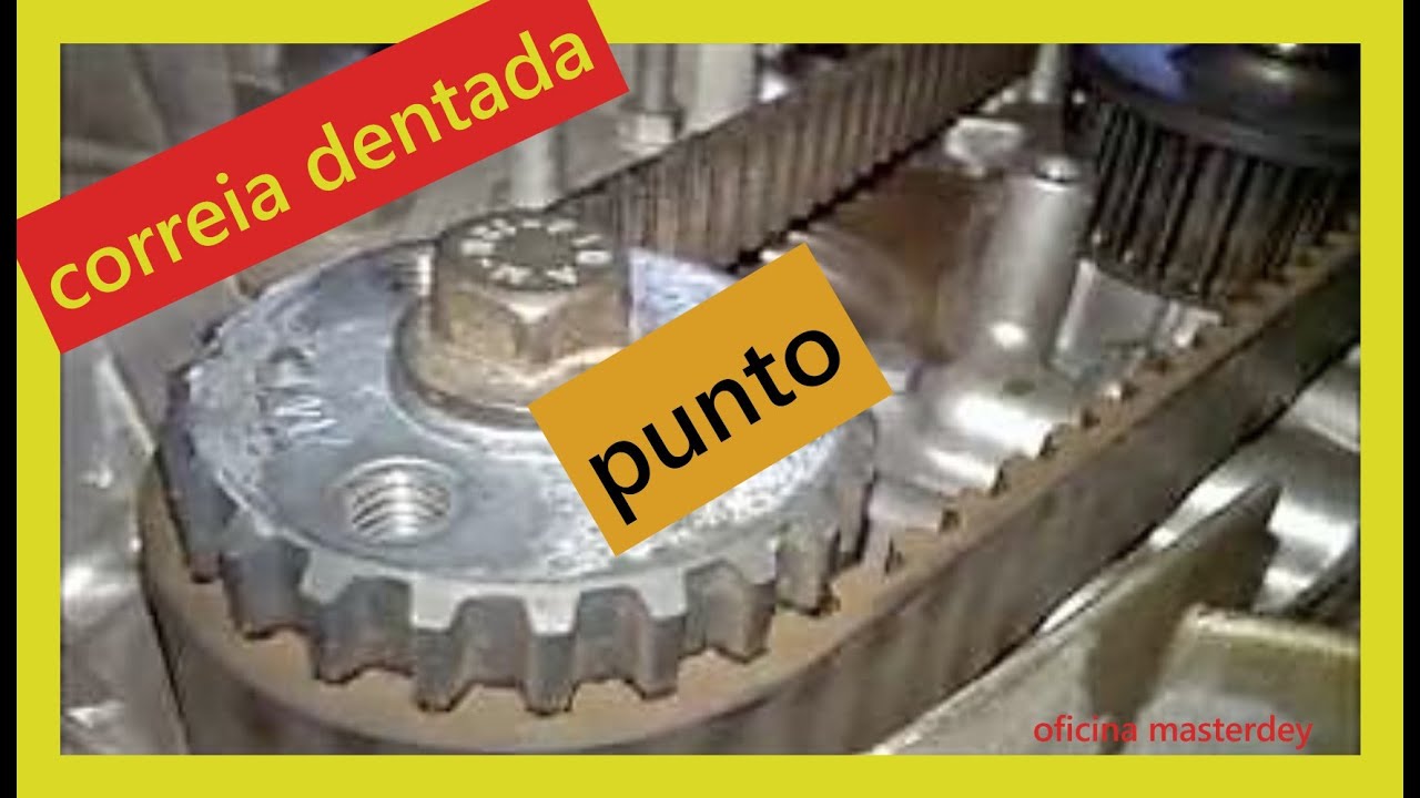 como trocar correia dentada do motor evo fiat punto, palio e siena - oficina masterdey