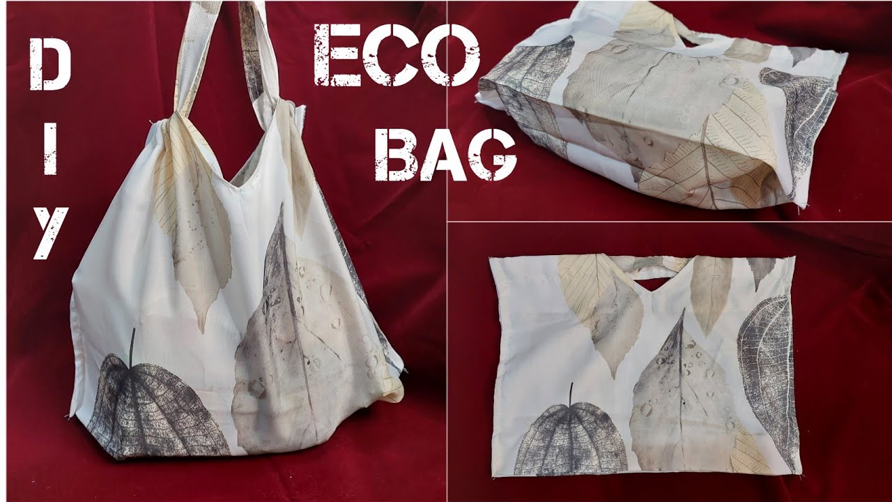 Eco Bag,  How To Make A Eco Bag , How To Make A Reusable Bag, Sewing Tutorial, DIY