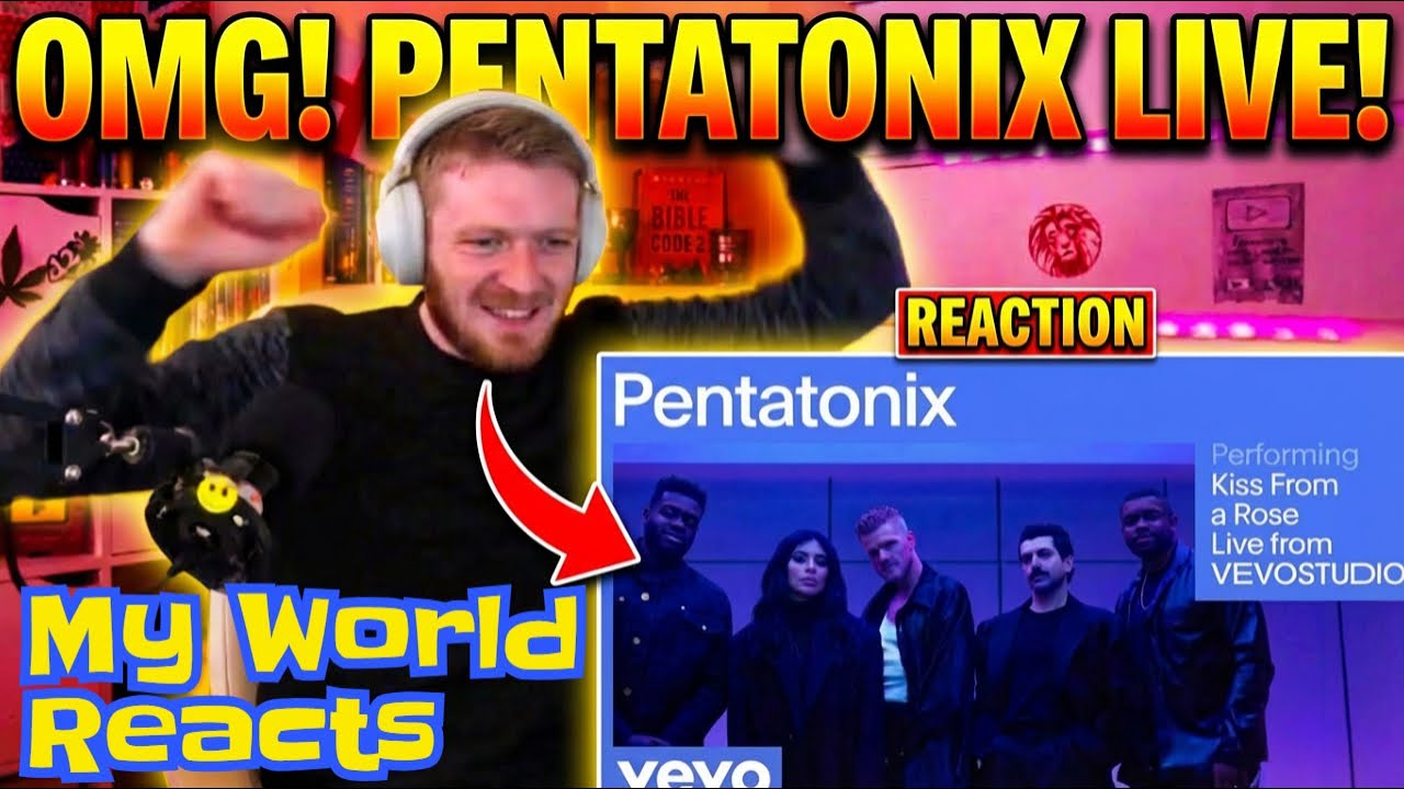 British Guy Reacts To PENTATONIX - Kiss From A Rose / Live 