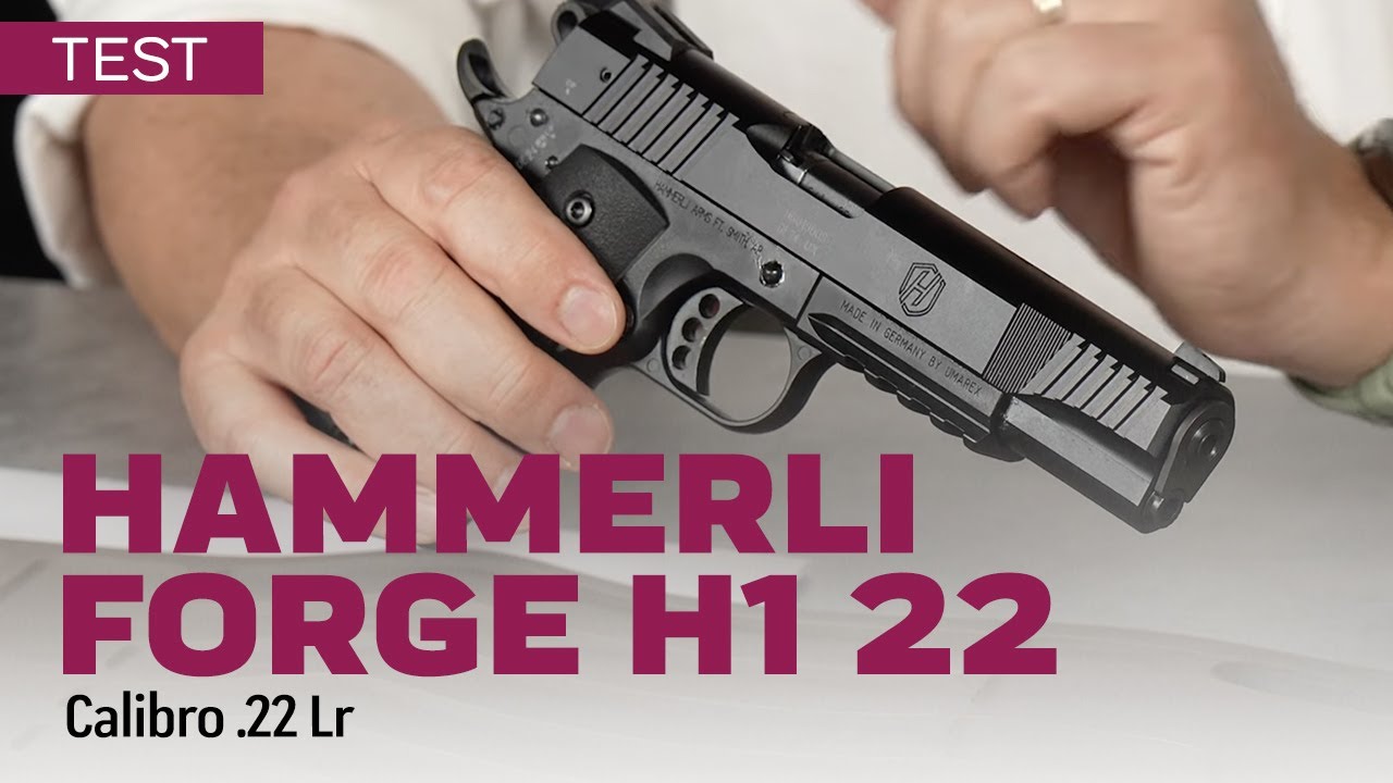 Hammerli Forge H1 22 calibro .22 Lr, la 1911 per chi inizia -Test