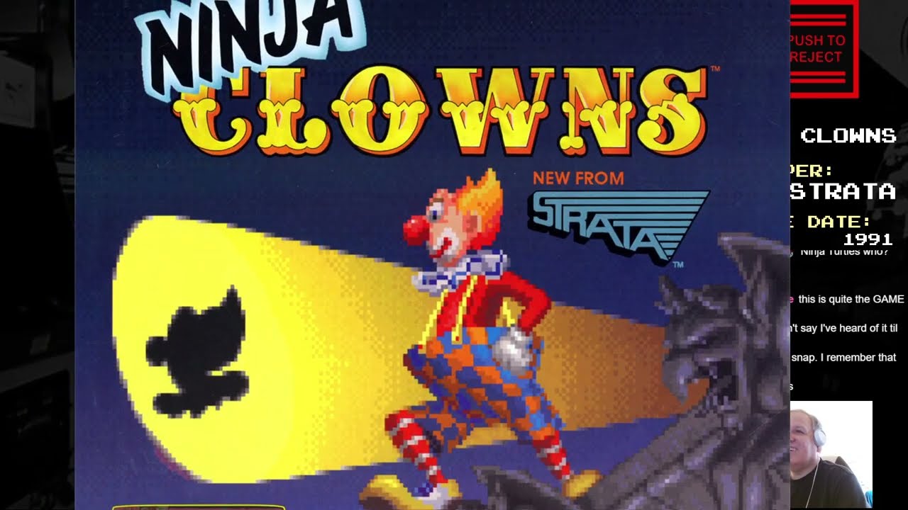Push To Reject - Ninja Clowns (1991 Strata)