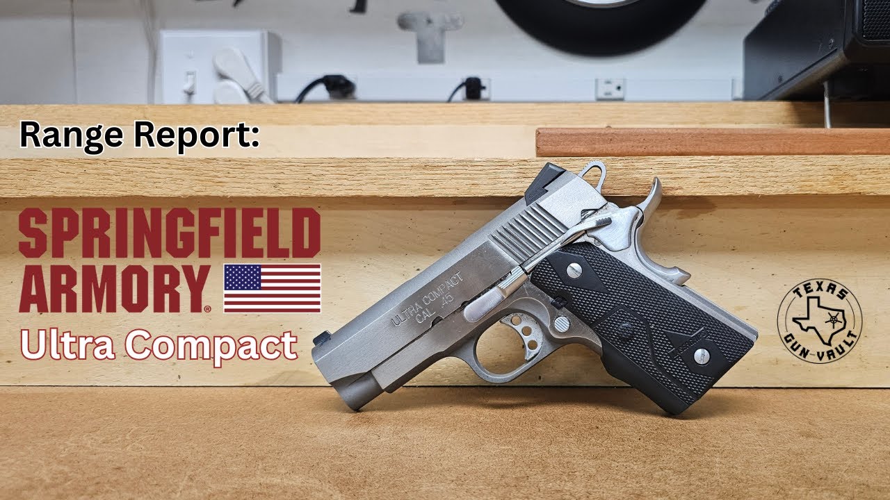Range Report: Springfield Armory Ultra Compact .45 - Does an Officer-sized .45 still make sense?