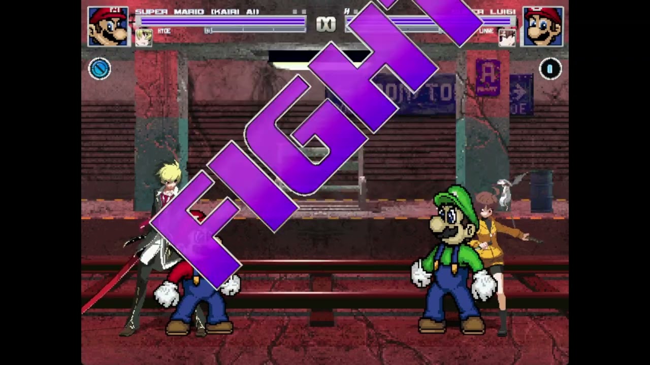 MUGEN Request: Super Mario and Hyde VS Super Luigi and Linne