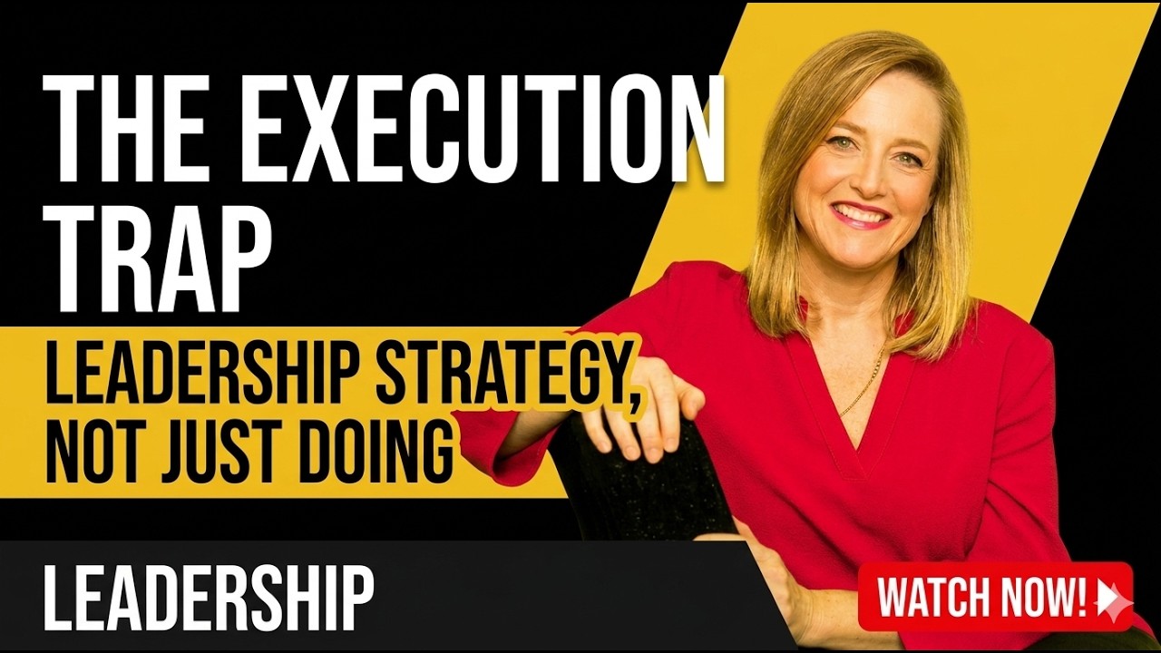 Why High-Performing Leaders Get Stuck in Execution Mode