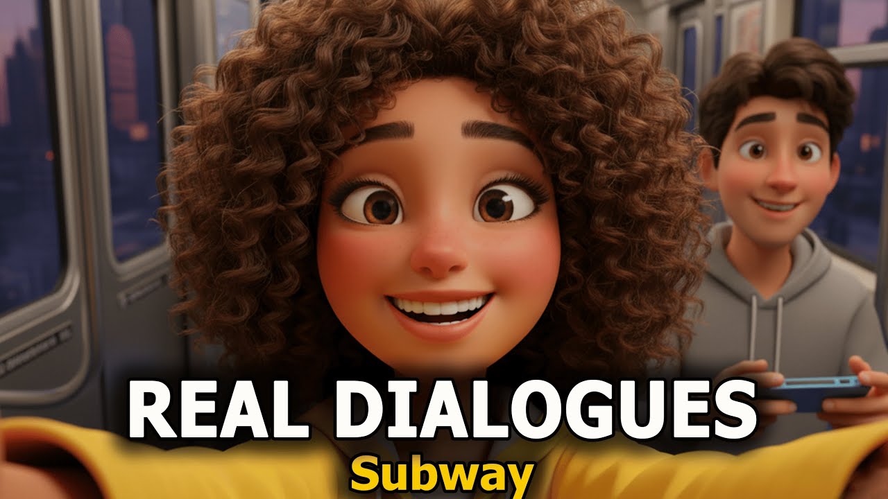 How to speak English in the Subway | English vocabulary for public transport