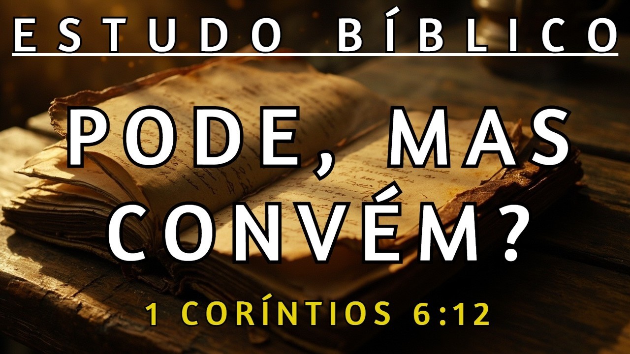 COMO ATIVAR O AUTODOMÍNIO E VENCER OS APETITES DO MUNDO - 1 CORÍNTIOS 6:12