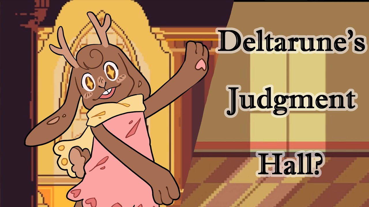 The (Possible) Judgment Hall in Deltarune