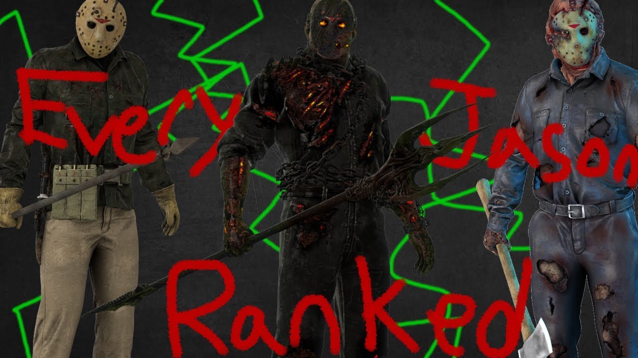 EVERY Jason WORST TO BEST | Friday the 13th the Game Ranking