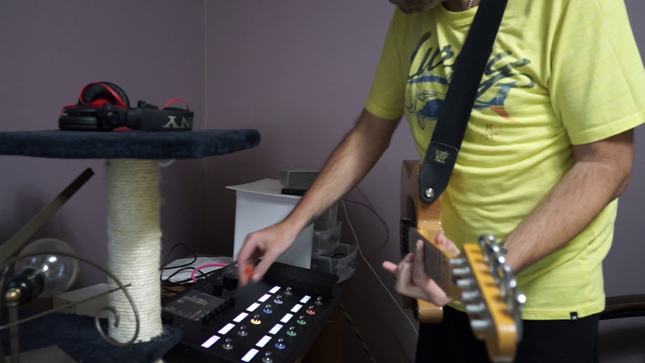 Bobby DeVito demos Line 6 Helix dirt - Overdrive, Distortion, Fuzz models