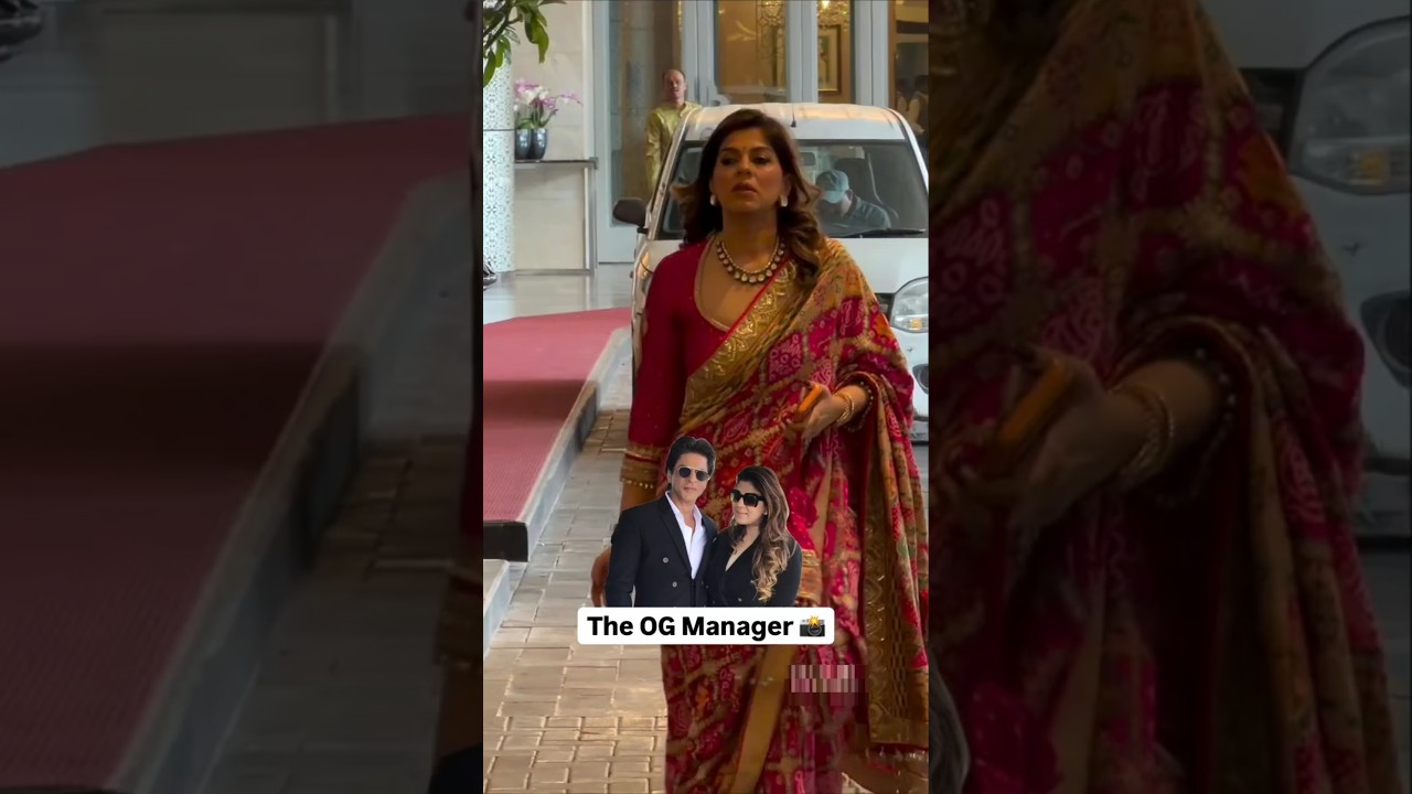 pooja dadlani SRK Manager spotted At Ravi Bhagchandka,s wedding Ceremony #poojadadlani #srk