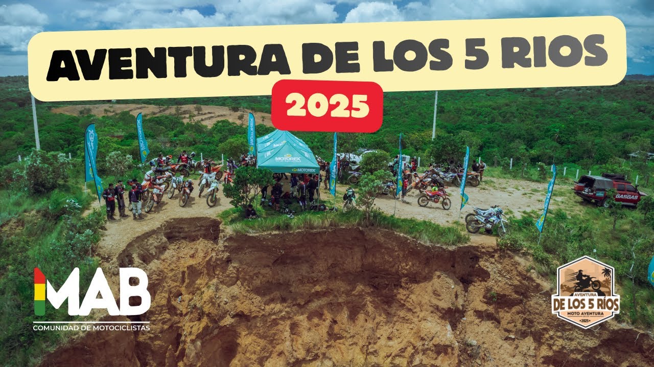 Aventura de los 5 rios 2025 - Moto Aventura Bolivia
