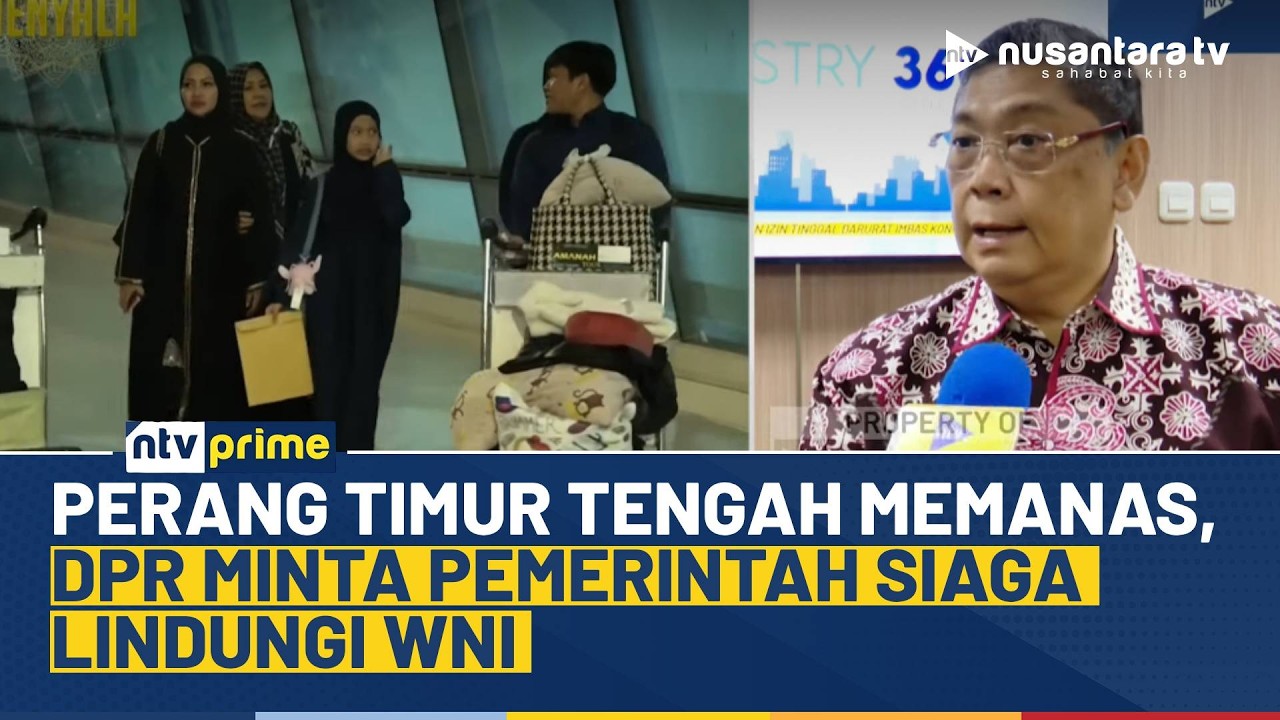 Konflik Timur Tengah Memanas, Utut Adianto Desak Perlindungan WNI Termasuk Jamaah Umroh | NTV