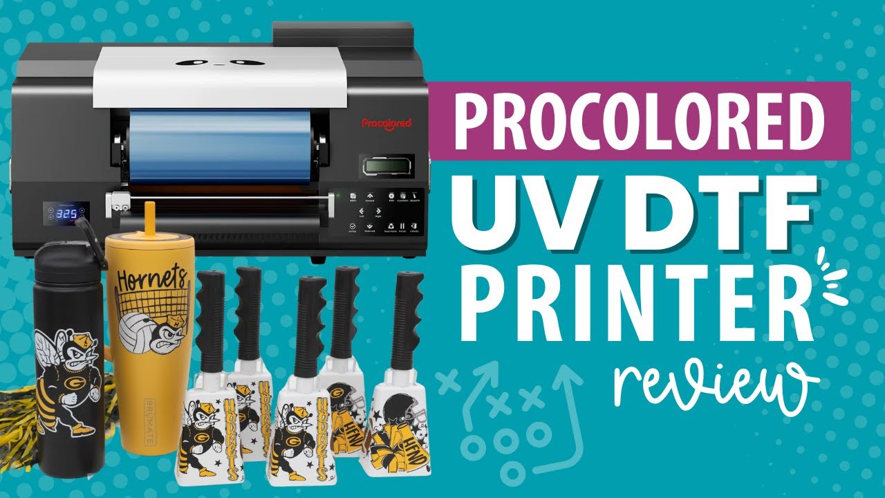 UV&nbsp;DTF&nbsp;Printer: It's a Game Changer! Full Procolored&nbsp;Review