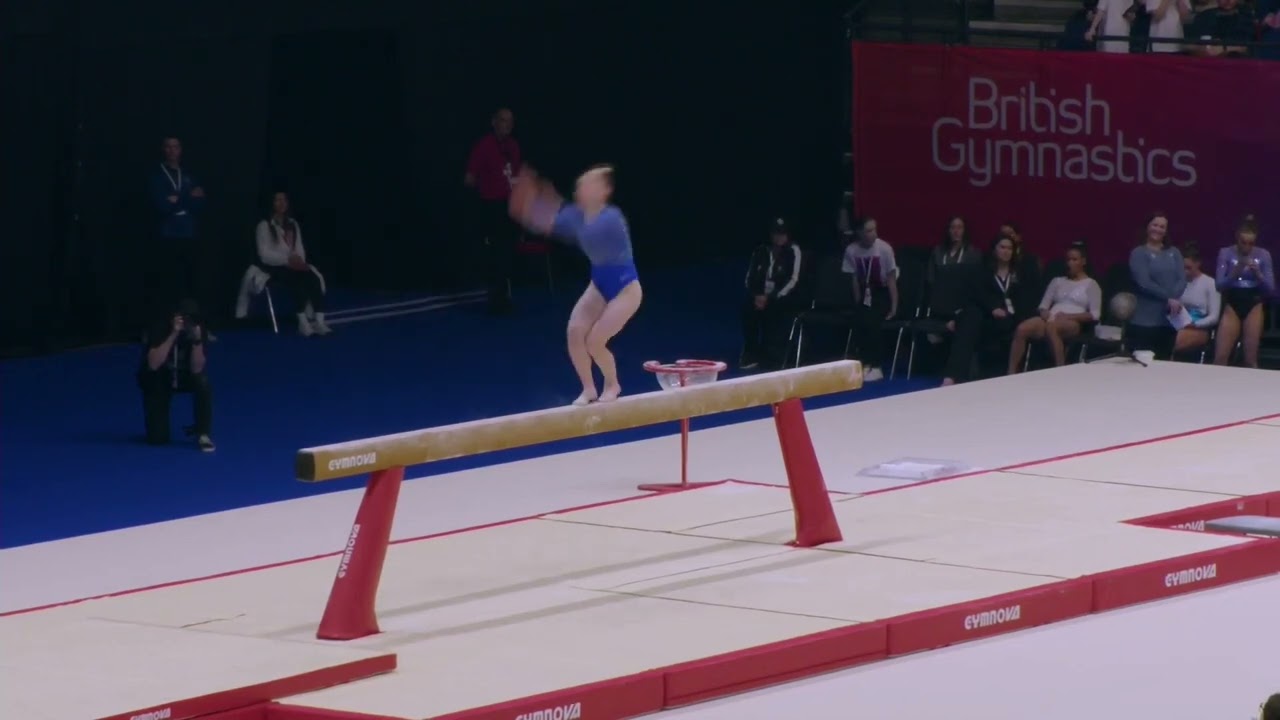 Abigail Martin-Beam-BRONZE-WAG Snr App-2024 Gymnastics British Championships