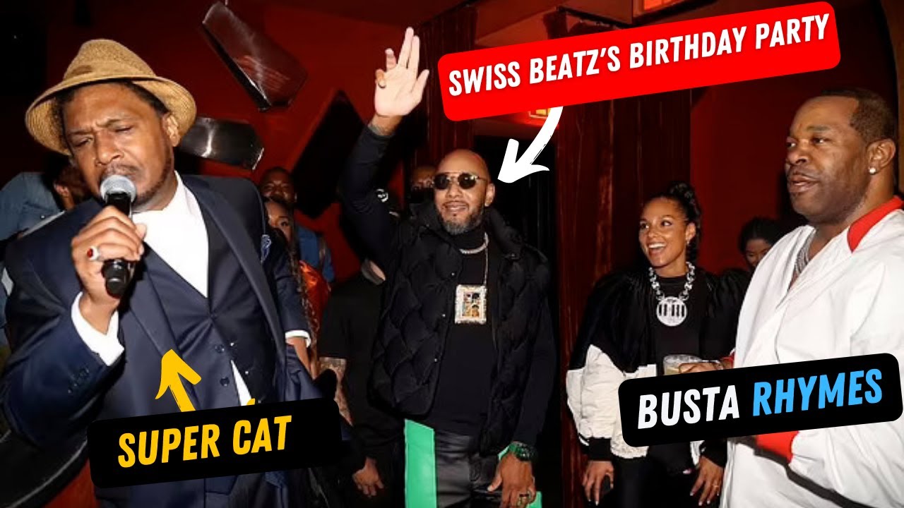 Super Cat, Busta Rhymes, Alicia Keys, Baby Cham | Swizz Beatz Birthday Party in New York City