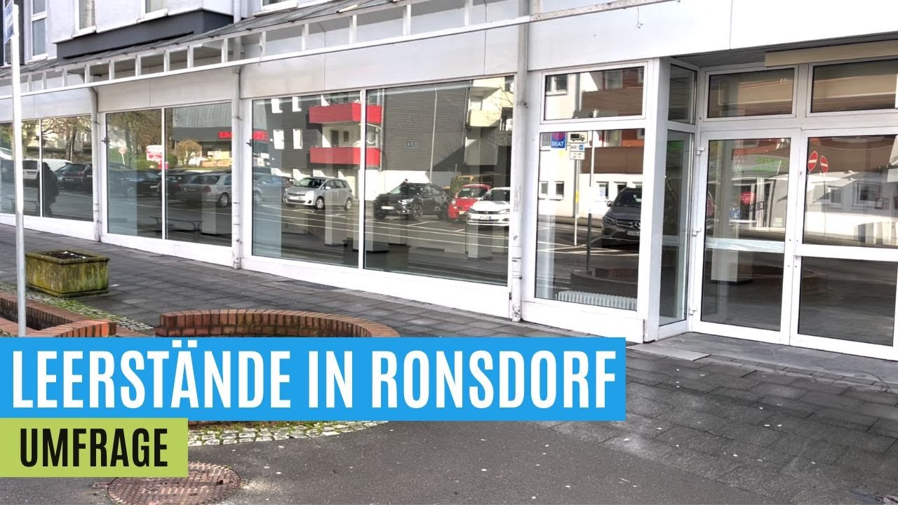 Das denken die Einzelhändler über die Leerstände in Ronsdorf