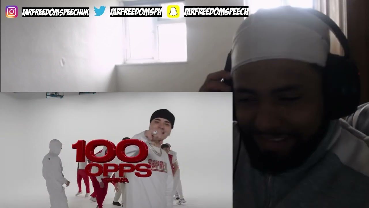 incredibile  🔥 *UK🇬🇧REACTION* 🇮🇹 Shiva - 100 OPPS (Official video)