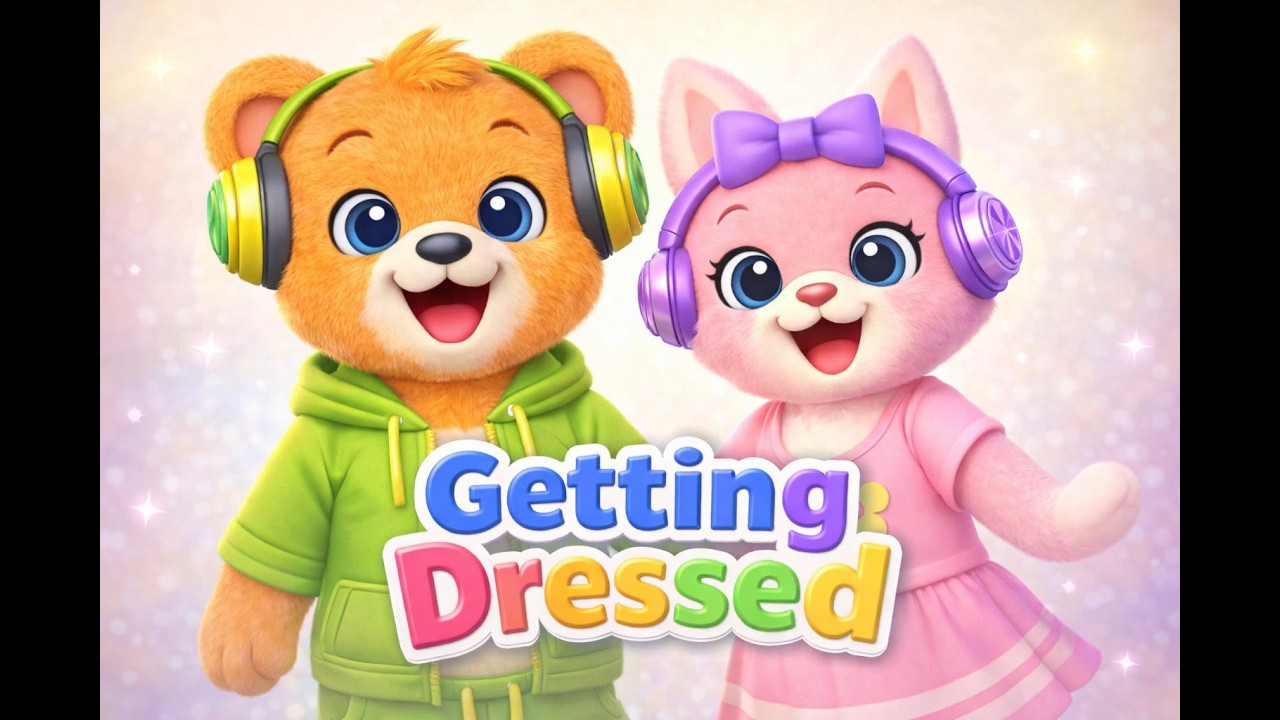 Get Dressed by Myself Song 👕 | Toddler Morning Routine | Jojo & Kiki