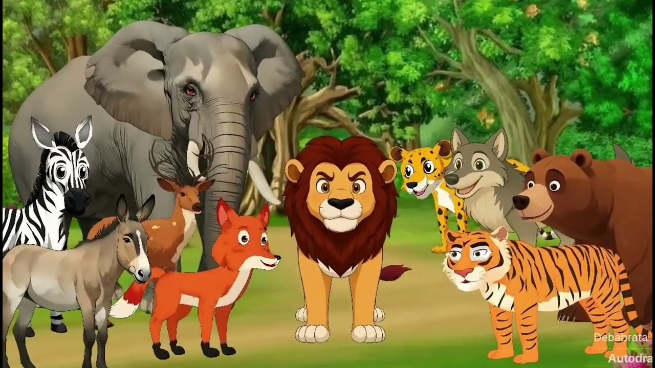 Jungle ki Kahani,Sher Ka Ghamand Aur Khargosh Ki Soch..😃