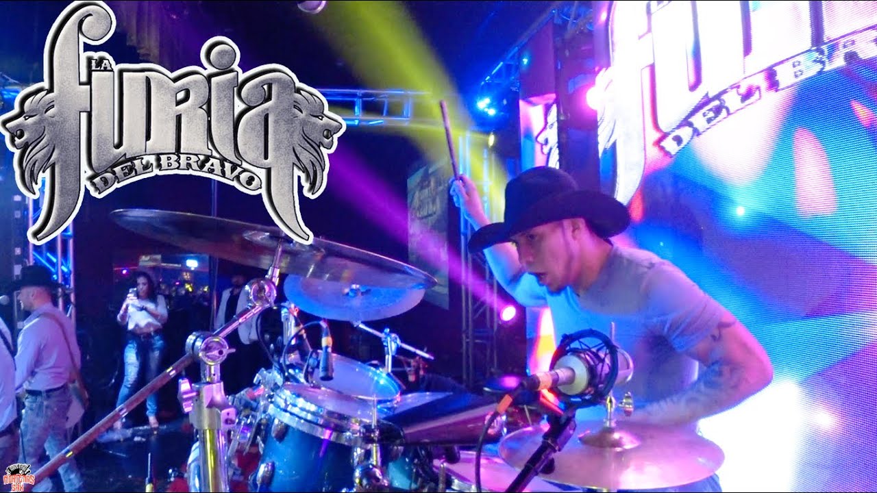 La Furia Del Bravo - Popurri Norteño (Baterista)[Desde Los Angeles]