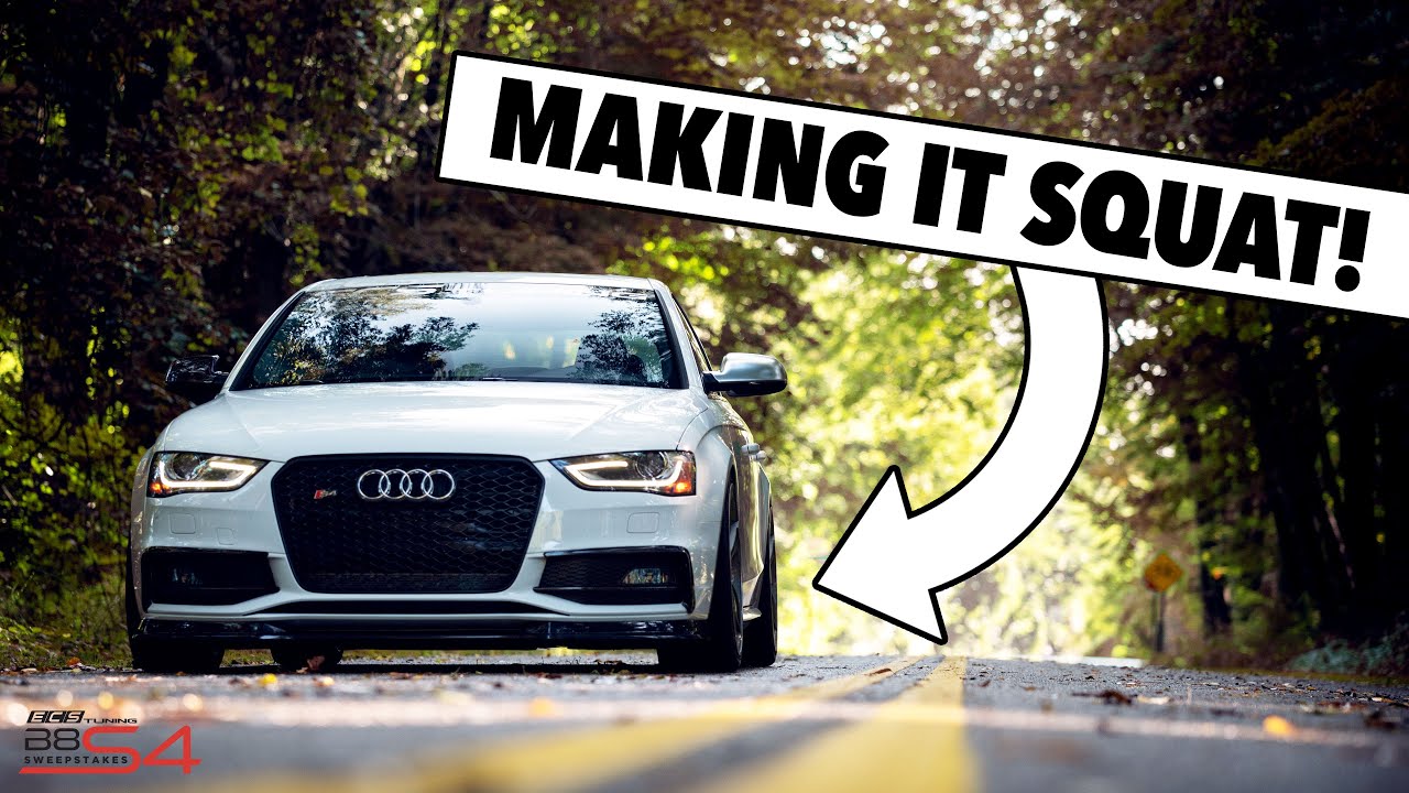 Building an Audi S4 | Pt. 3 BIG BRAKE KIT, COILOVERS & DRIVETRAIN | ECS Tuning