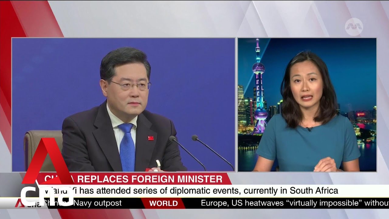 China replaces foreign minister Qin Gang with predecessor Wang Yi