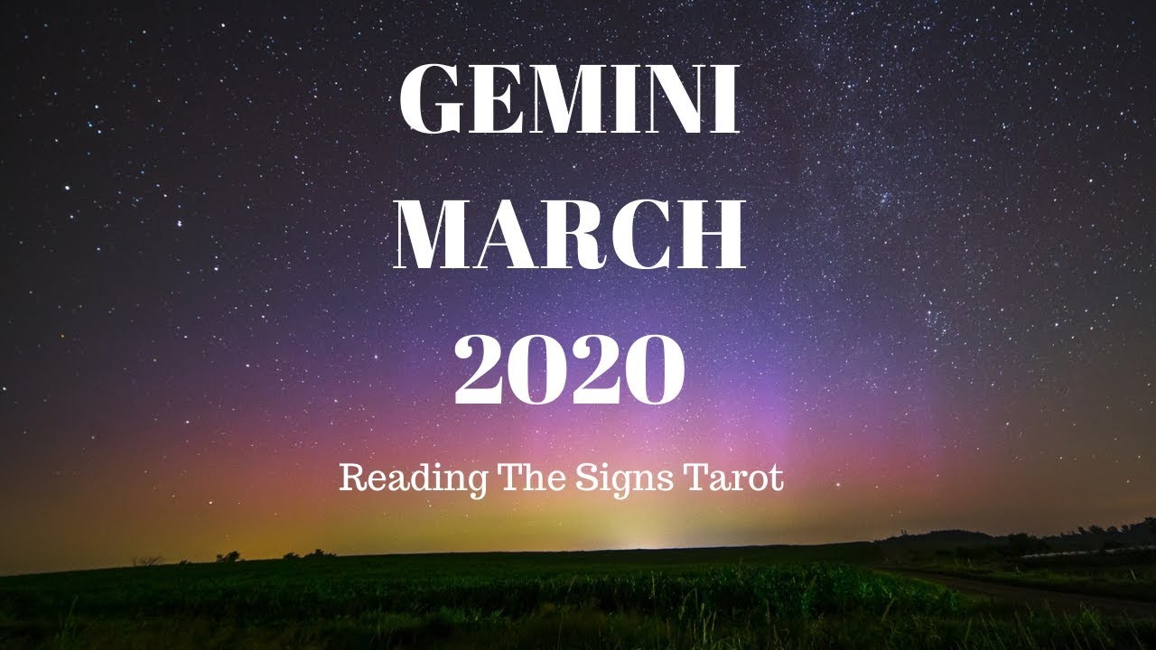 MAJOR PLOT TWISTS Gemini March 2020 Tarot & Astrology