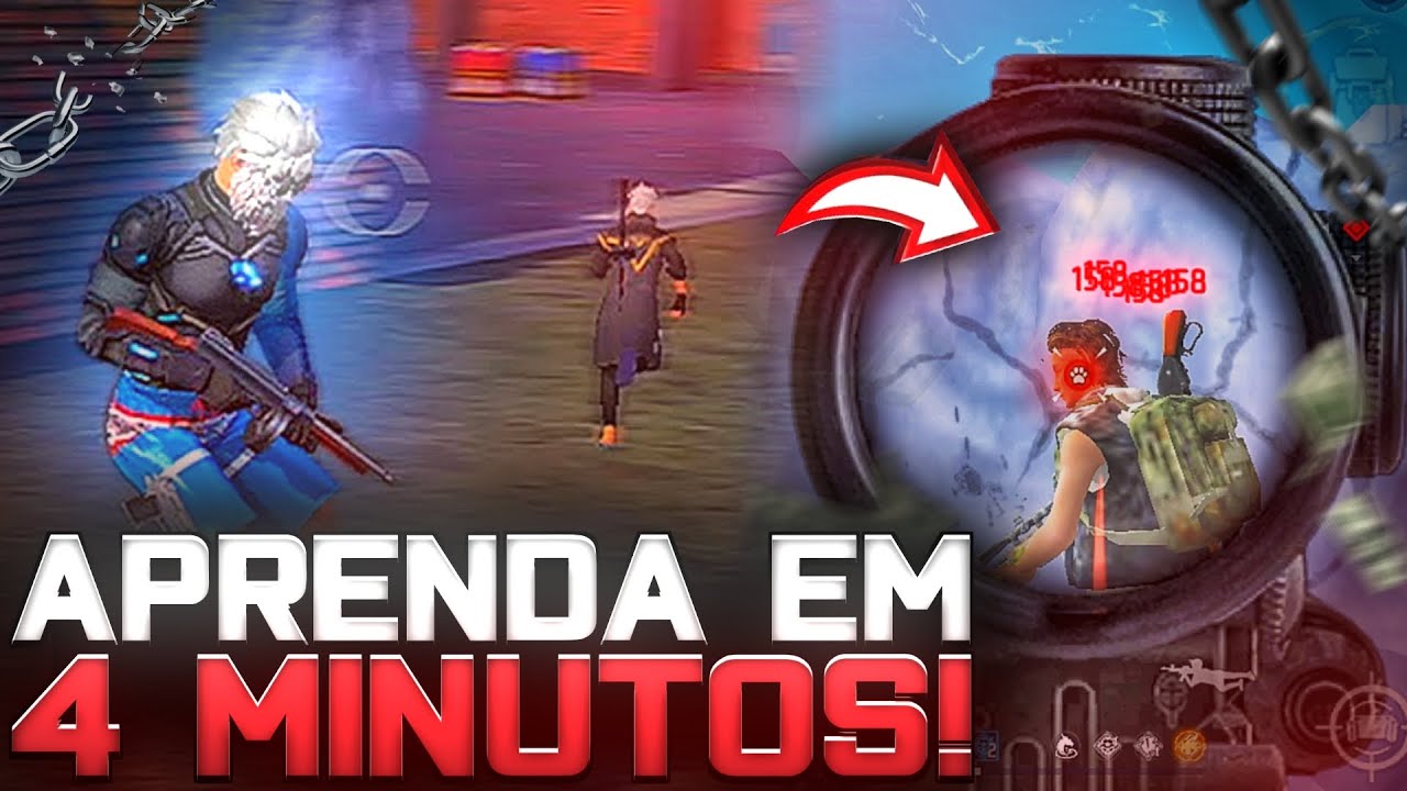6 DICAS PARA SUBIR MUITO CAPA DE MIRA ABERTA NO FREE FIRE! ❤️😈