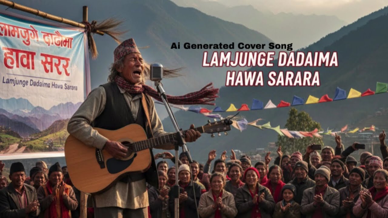 Lamjunge Dadaima Hawa Sarara (Pahilo Bhet Mai Mann Vayo Bhutuka) - Bishal’s Cover