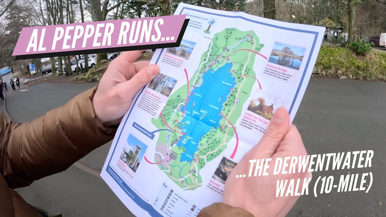The Derwentwater Walk, Keswick - 10 Mile Hike - Al Pepper Runs