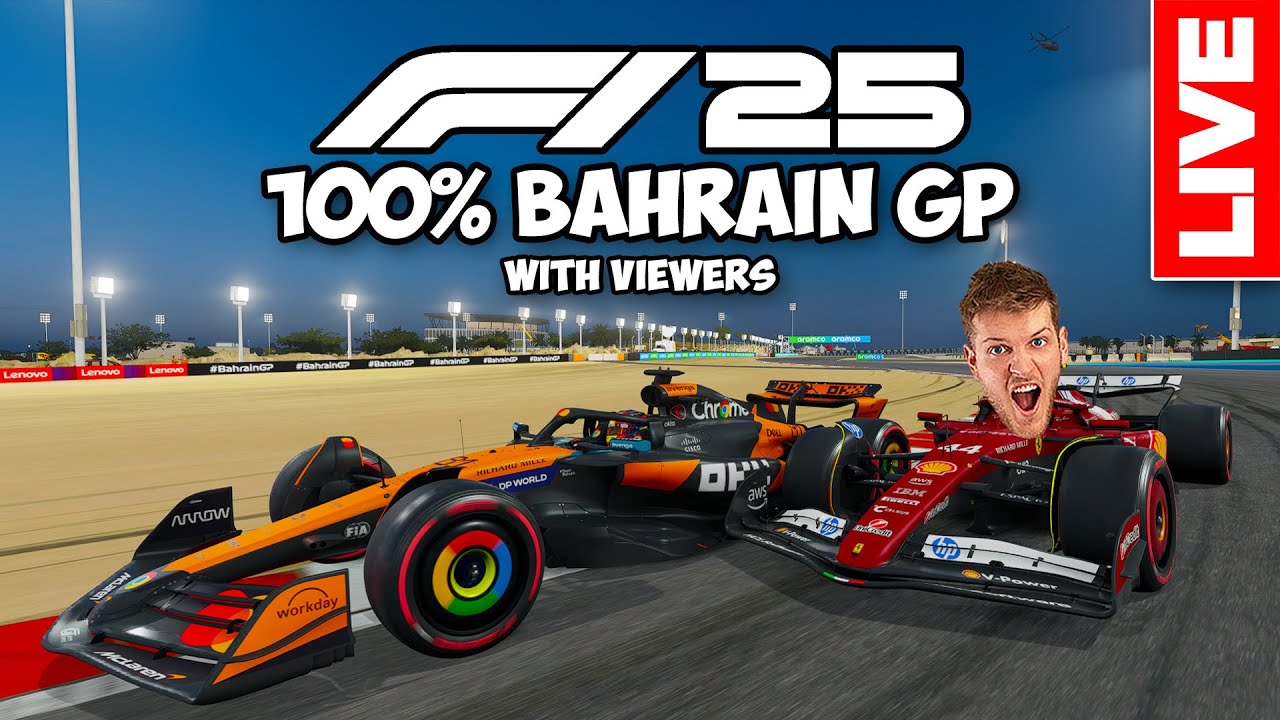 F1 25 100% MYSTERY GP Community Race With Viewers!