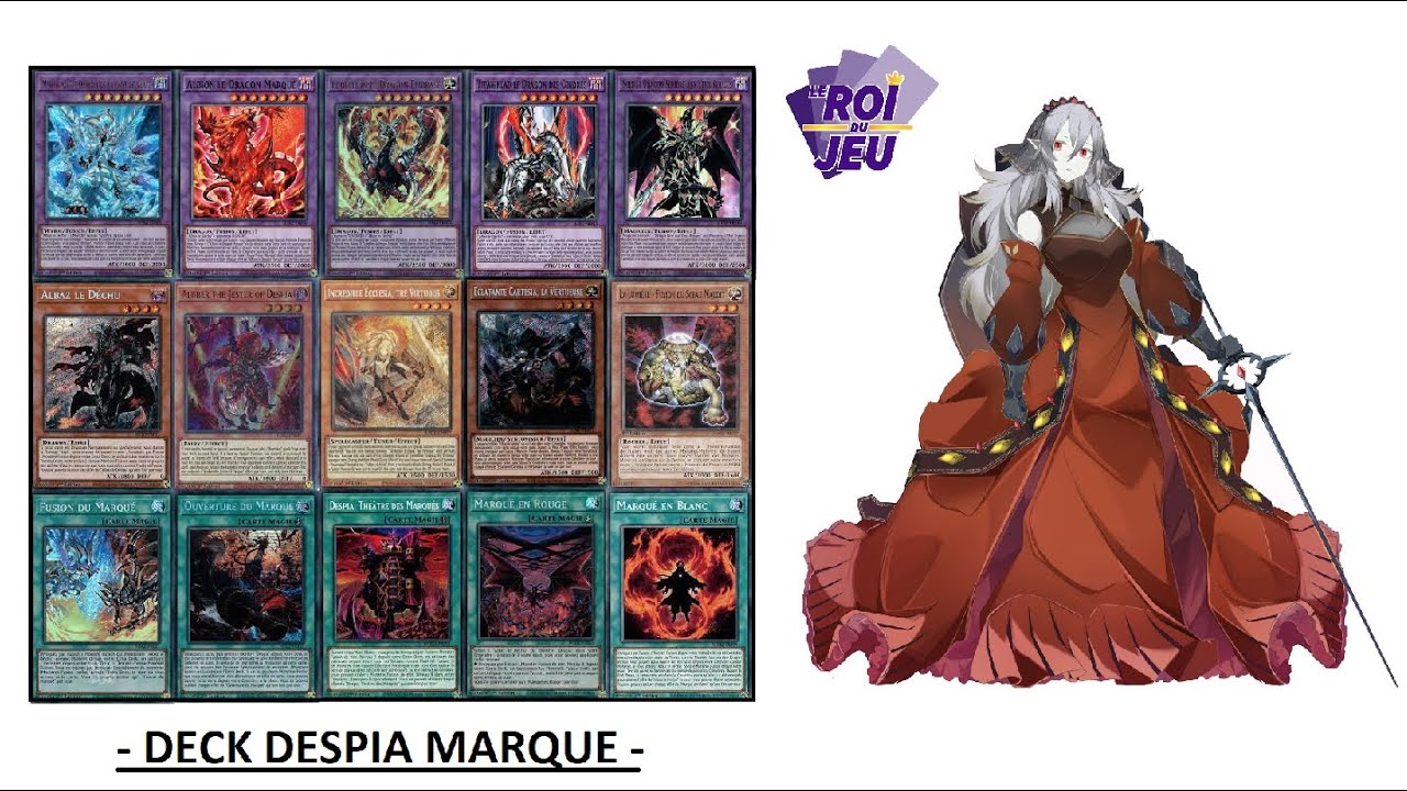 DESPIA BRANDED / MARQUE DECK PROFILE 2023 + COMBO PRINCIPAL EXEMPLE MAIN YU-GI-OH !