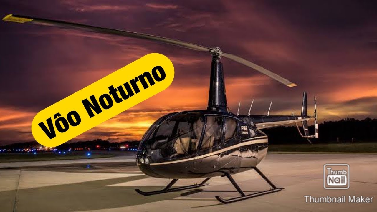 Vôo Noturno de Helicóptero