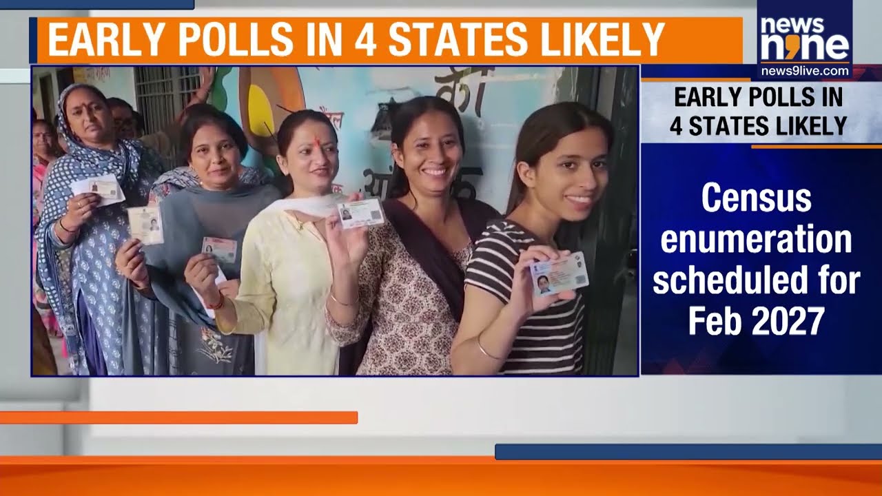 UP, PUNJAB, UTTARAKHAND & GOA Polls May Be Advanced | Census 2027 Factor